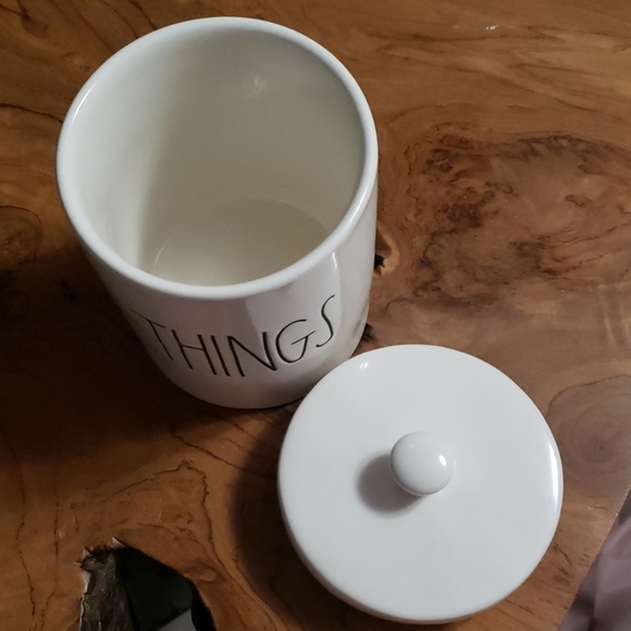 Rae Dunn "THINGS" Jar - Picture 2 of 5